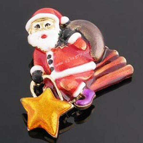 Santa Claus brooch 1